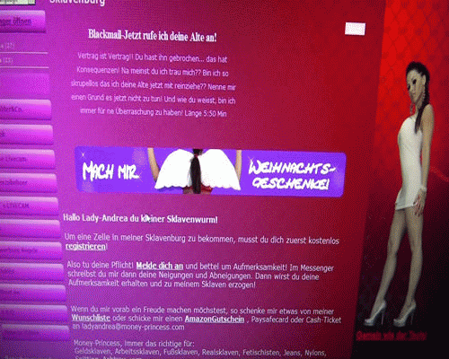 Ich fordere Weihnachtsgeschenke