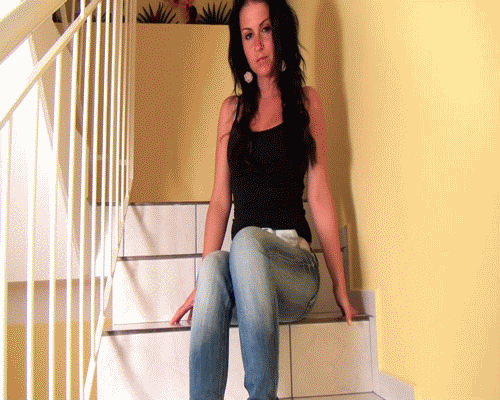 Wie wärs unter meinem Jeansarsch?!